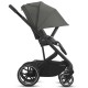 Cybex Balios S Lux 6 Piece Aton B2 i-Size Travel System Bundle, Soho Grey Cybex Balios S Lux 6 Piece Aton B2 i-Size Travel System Bundle, Soho Grey