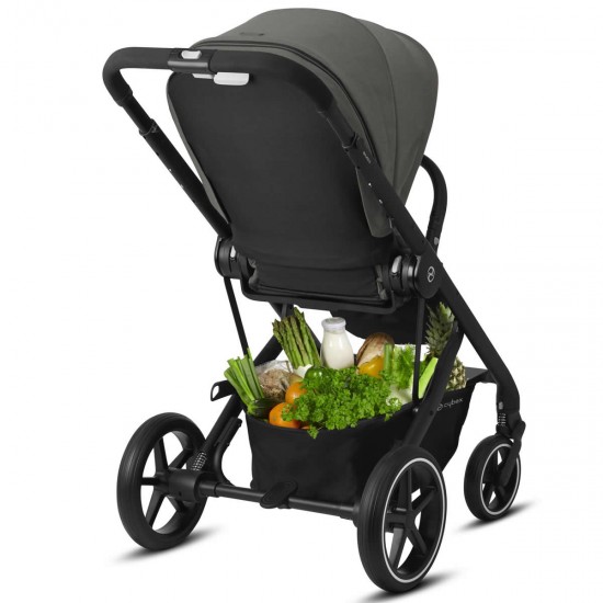 Cybex Balios S Lux 6 Piece Aton B2 i-Size Travel System Bundle, Soho Grey Cybex Balios S Lux 6 Piece Aton B2 i-Size Travel System Bundle, Soho Grey