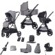 Didofy Stargazer 11 Piece i-Size Travel System Bundle, Grey