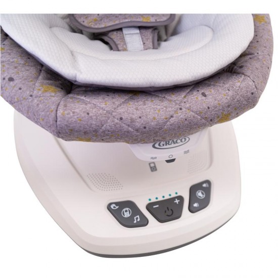 Graco Move with Me Swing with Canopy, Stargazer Graco Move with Me Swing with Canopy, Stargazer