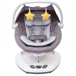 Graco Move with Me Swing with Canopy, Stargazer