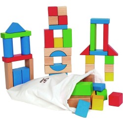 Hape Maple Blocks 50 Wooden Bricks