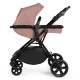 Ickle Bubba Comet 3 in 1 Travel System, Dusky Pink