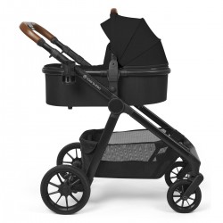 Ickle Bubba Virgo Growing Family 11 Piece Pram, Black