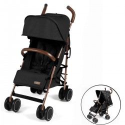 Ickle Bubba Discovery Stroller, Black / Rose Gold