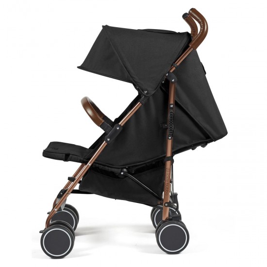 Ickle Bubba Discovery Stroller, Black / Rose Gold