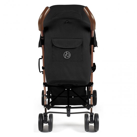 Ickle Bubba Discovery Prime Stroller, Black / Rose Gold