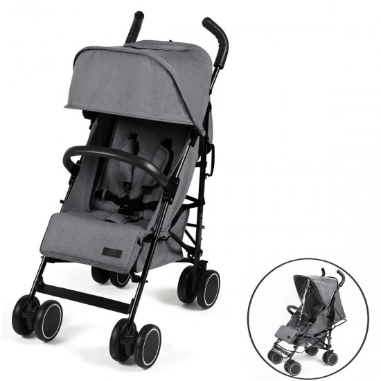 Ickle Bubba Discovery Stroller, Graphite Grey / Black