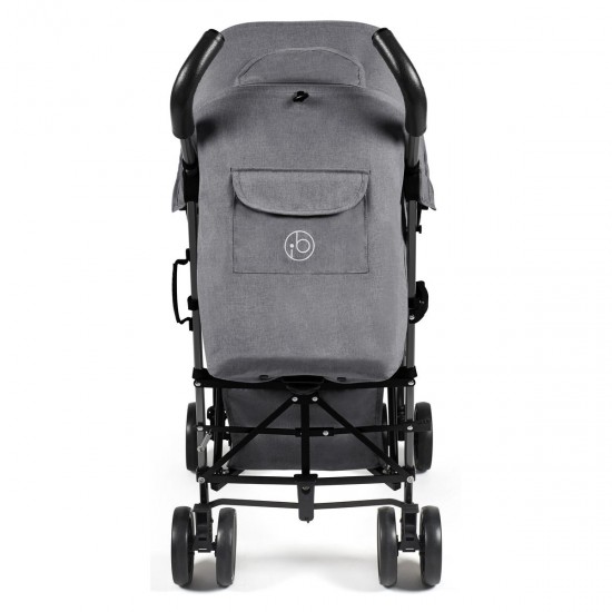 Ickle Bubba Discovery Max Stroller, Graphite Grey / Black