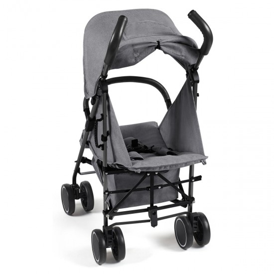 Ickle Bubba Discovery Stroller, Graphite Grey / Black
