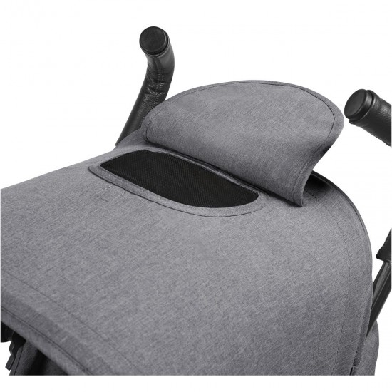 Ickle Bubba Discovery Stroller, Graphite Grey / Black