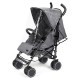 Ickle Bubba Discovery Stroller, Graphite Grey / Black