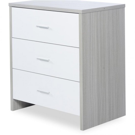 Ickle Bubba Pembrey Changing Unit, Ash Grey & White