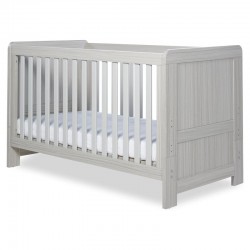 Ickle Bubba Pembrey Cot Bed, Ash Grey