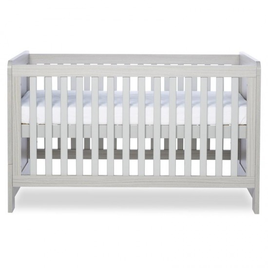 Ickle Bubba Pembrey Cot Bed, Ash Grey