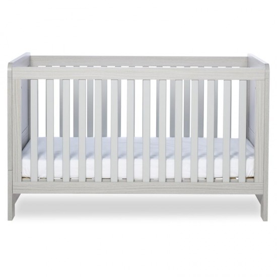 Ickle Bubba Pembrey Cot Bed, Ash Grey