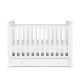 Ickle Bubba Snowdon 4 in 1 Mini Cot Bed, White