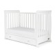 Ickle Bubba Snowdon 4 in 1 Mini Cot Bed, White