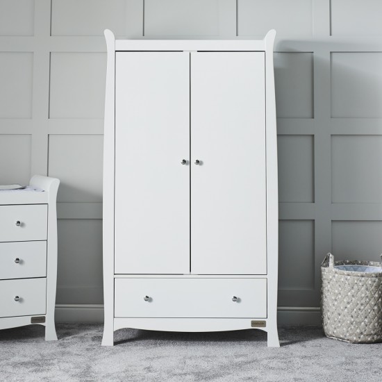 Ickle Bubba Snowdon Wardrobe, White