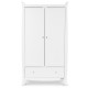 Ickle Bubba Snowdon Wardrobe, White