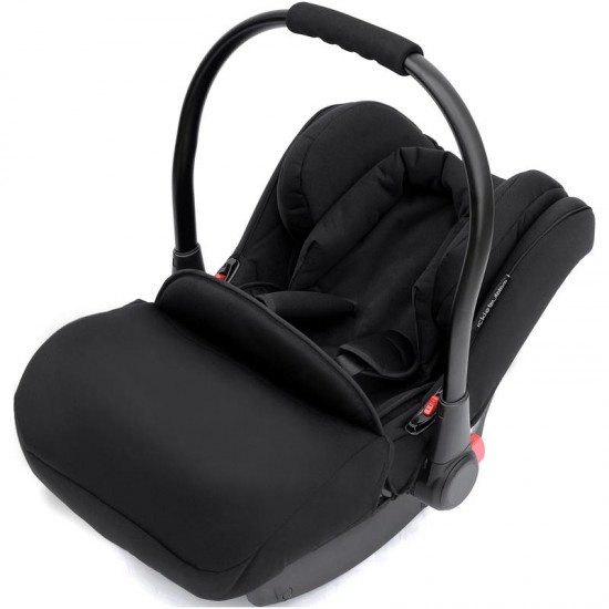 Ickle Bubba Galaxy Group 0+ Rear Facing Car Seat With Isofix Base, Black