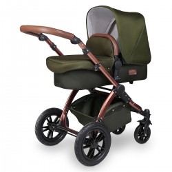 Ickle Bubba Stomp V4 All in One Travel System with Isofix Base, Woodland / Bronze