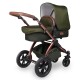 Ickle Bubba Stomp V4 2 in 1 Pushchair & Carrycot, Woodland / Bronze