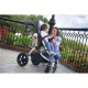 Ickle Bubba Stomp V4 All in One Travel System with Isofix Base, Blueberry / Chrome