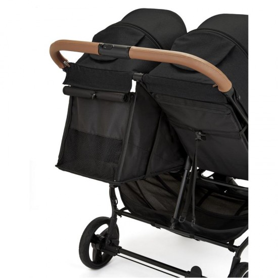 Ickle Bubba Venus Prime Double Stroller, Black