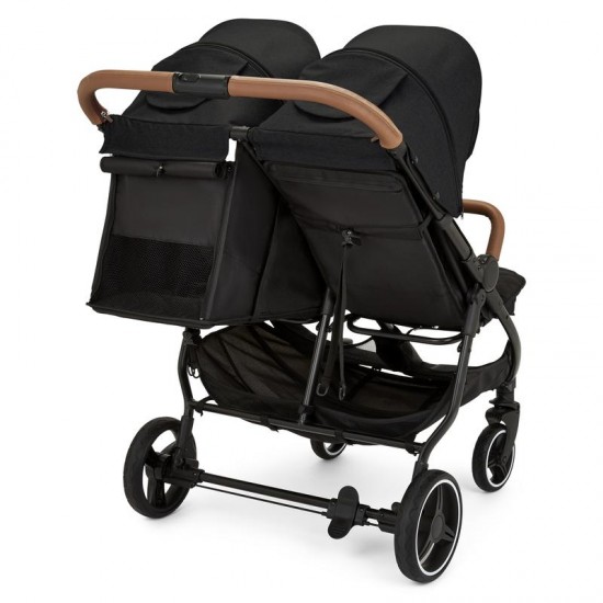 Ickle Bubba Venus Double Stroller, Black