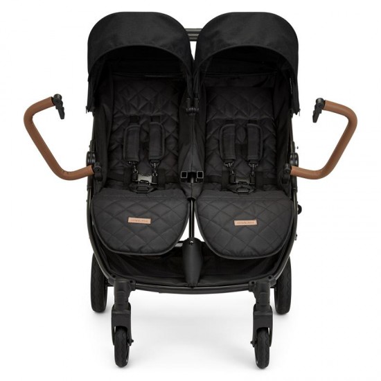 Ickle Bubba Venus Max Double Stroller, Black