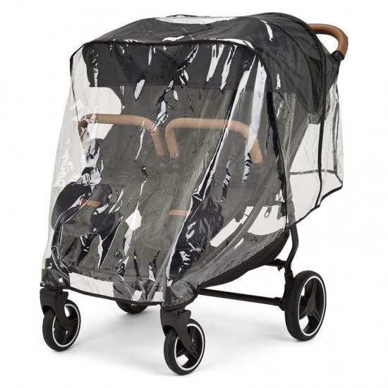 Ickle Bubba Venus Prime Double Stroller, Black