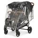 Ickle Bubba Venus Double Stroller, Black