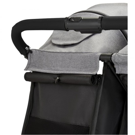 Ickle Bubba Venus Double Stroller, Grey