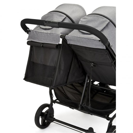 Ickle Bubba Venus Max Double Stroller, Grey - 16-004-200-014