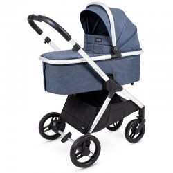 Insevio Dolphin 2 in 1 Pram, Ocean Blue