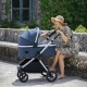 Insevio Dolphin 2 in 1 Pram, Ocean Blue