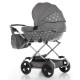 Invictus V-Doll Grey Dolls Pram with Matching Bag