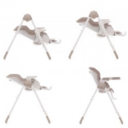 Jane Mila Leatherette Highchair, Red