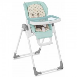 Jane Mila Eco Leather Highchair with Newborn Insert, Forest Green