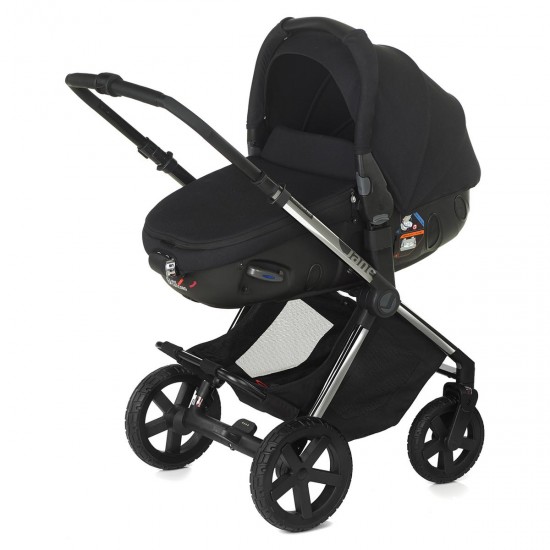 Jane Crosslight Pro Silver Shadow + Matrix Light 2 Travel System, Cold Black