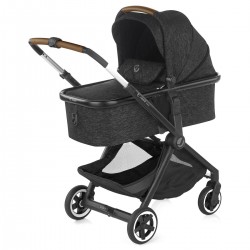 Jane Newel + Micro Pro Pram, Cold Black