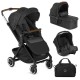 Jane Newel + Micro Pro + Koos iSize R1 Travel System, Cold Black