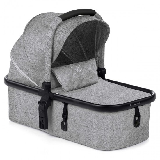 Jane Newel + Micro Pro + Koos iSize R1 - 10 Piece Travel System Bundle, Dim Grey