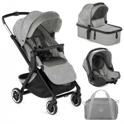 Jane Newel + Micro Pro + Koos iSize R1 Travel System, Dim Grey