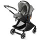 Jane Newel + Micro Pro + Koos iSize R1 Travel System, Dim Grey