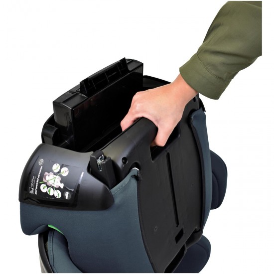 Jane Be Cool Foldy i-Size Car Seat 100-150cm, 3.5-12 Years, Petrol Jane Be Cool Foldy i-Size Car Seat 100-150cm, 3.5-12 Years, Petrol