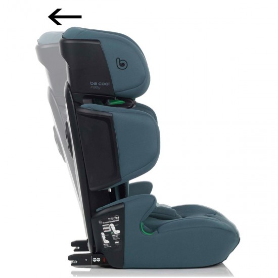 Jane Be Cool Foldy i-Size Car Seat 100-150cm, 3.5-12 Years, Petrol Jane Be Cool Foldy i-Size Car Seat 100-150cm, 3.5-12 Years, Petrol