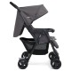 Joie Aire Twin Stroller with Footmuffs & Raincover, Dark Pewter