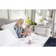 Joie Roomie Go Travel Bedside Crib, Shale